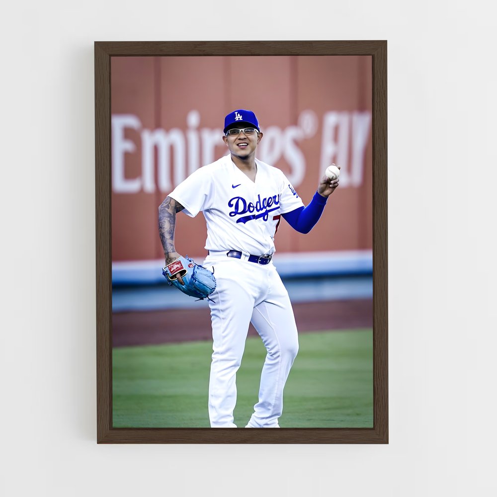 Poster Le Lancer de Julio – affiche Baseball (vue 5)